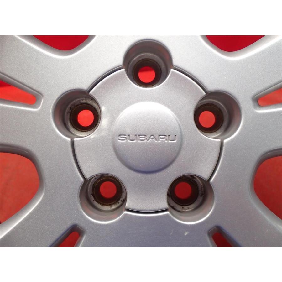 スバルトラヴィック純正ホイール＆スタッドレスタイヤ SUBARU スバル トラヴィック 純正 5本スポーク ホイール 4本 6J-16