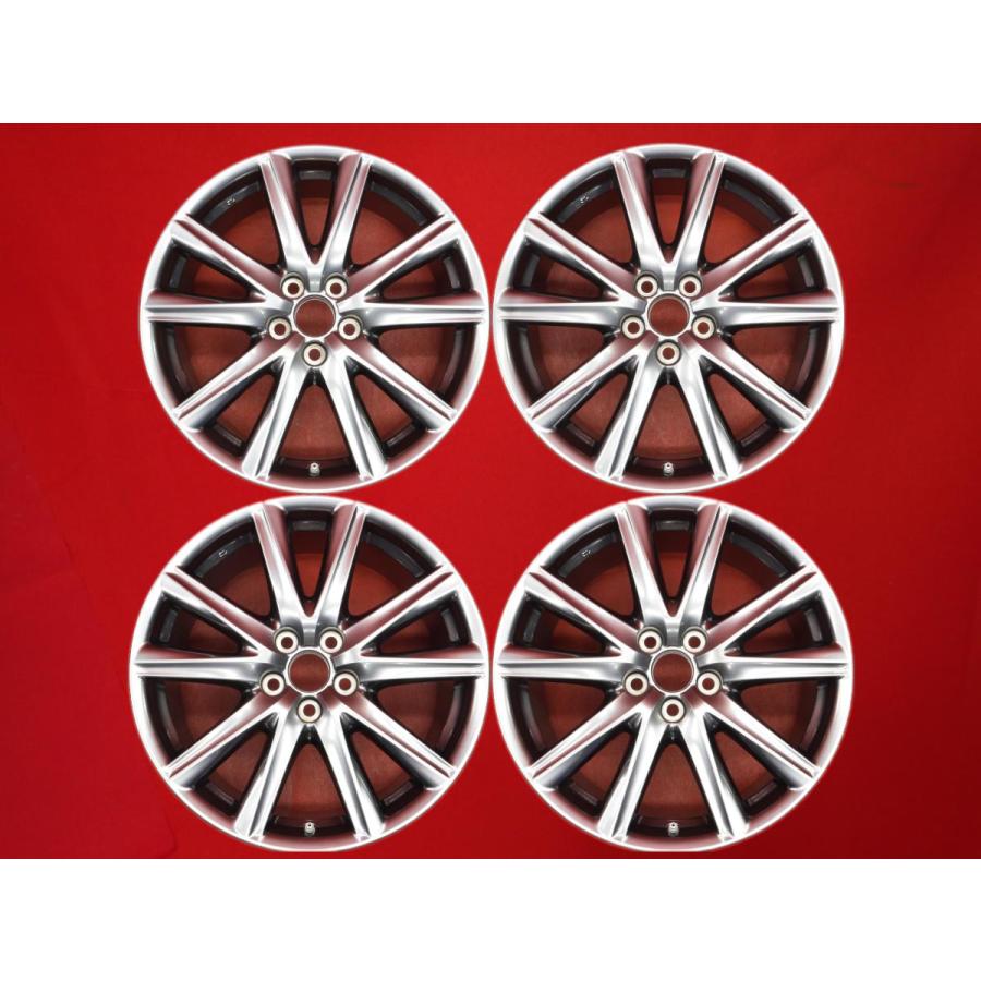 LEXUS レクサス GS Fスポーツ 純正 ホイール 4本 8J/9J-19 +45/+ LEXUS レクサス GS Fスポーツ 純正 ホイール 4本 8J/9J-19 +45/+