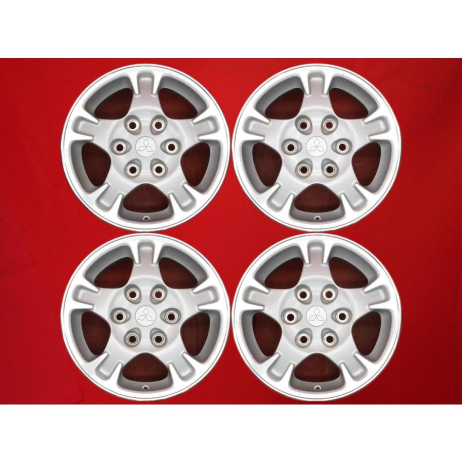 MITSUBISHI ミツビシ パジェロ V93W 純正 5本スポーク ホイール 4本 7J  