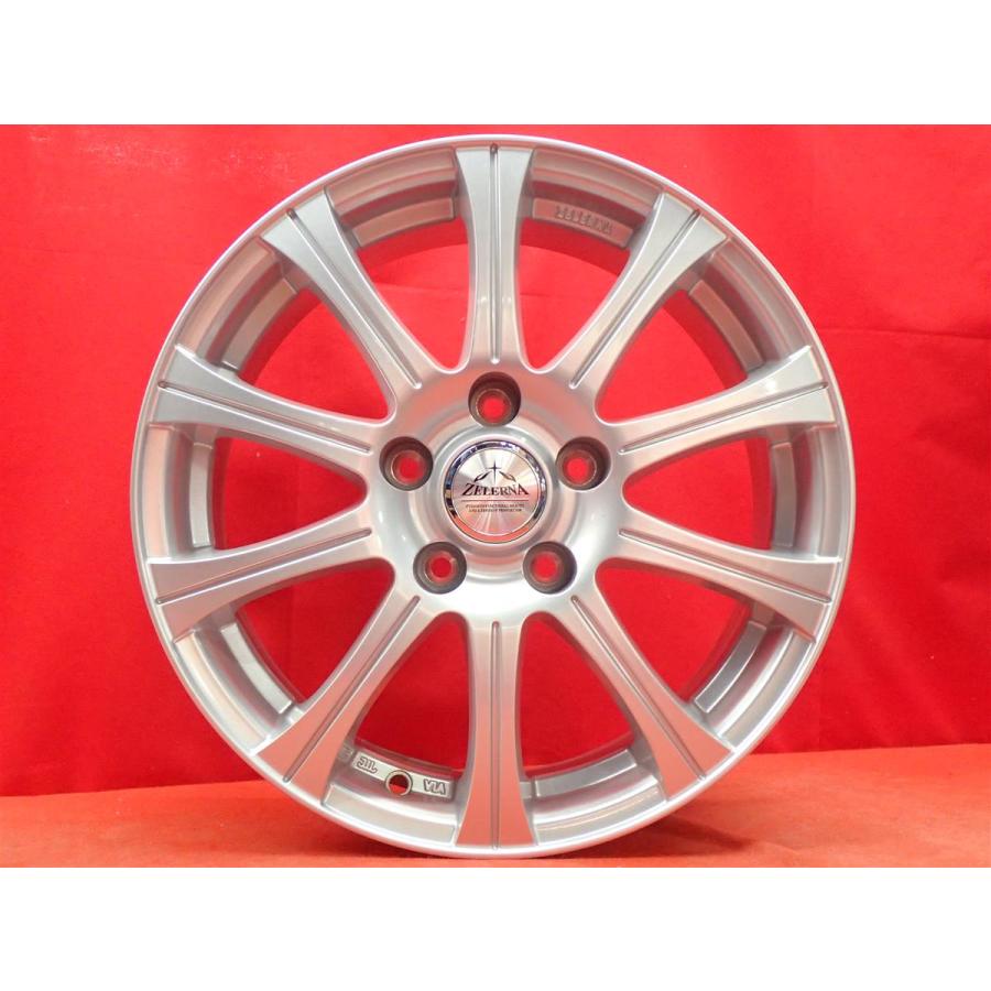 ZELERNA 10スポーク ホイール 4本 6.5J-16 PCD114.3 5穴 +40