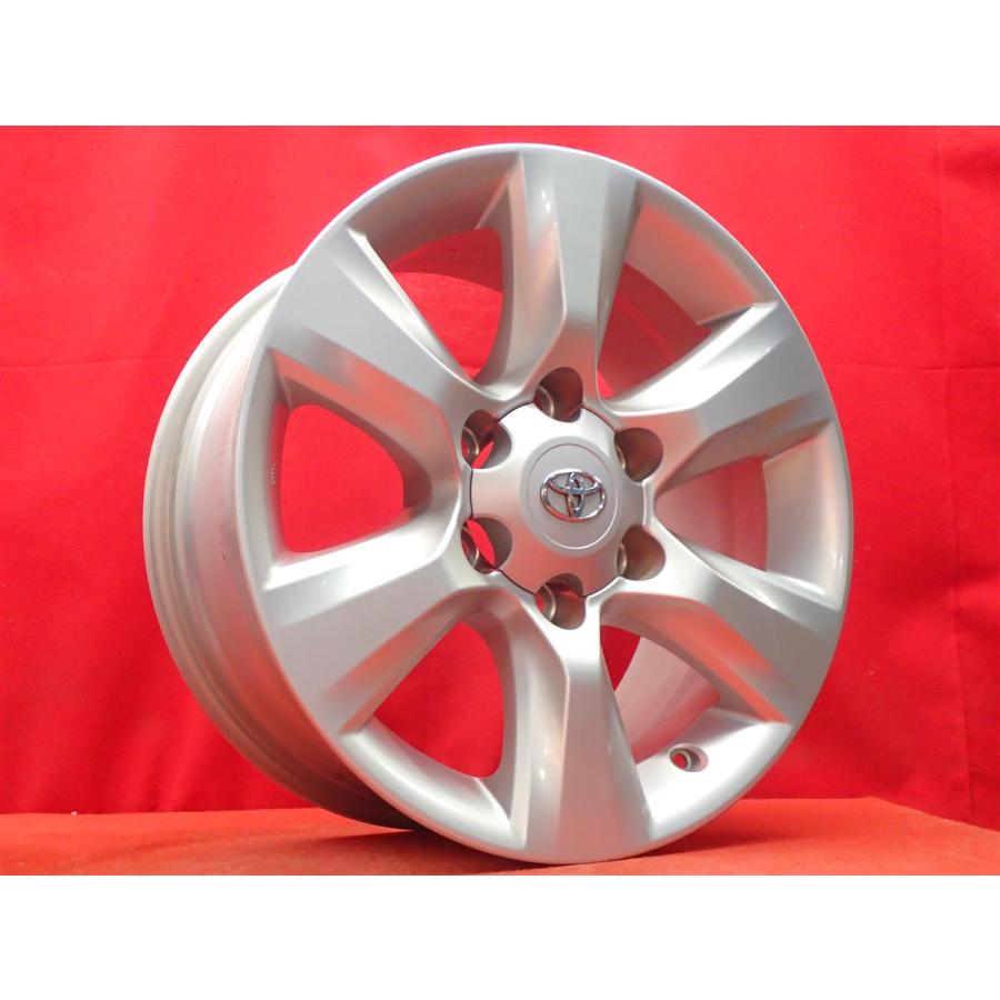 美品◆トヨタ ランドクルーザー プラド150系 純正ホイール17インチ4本セット 美品◇トヨタ ランドクルーザー プラド150系 純正ホイール17