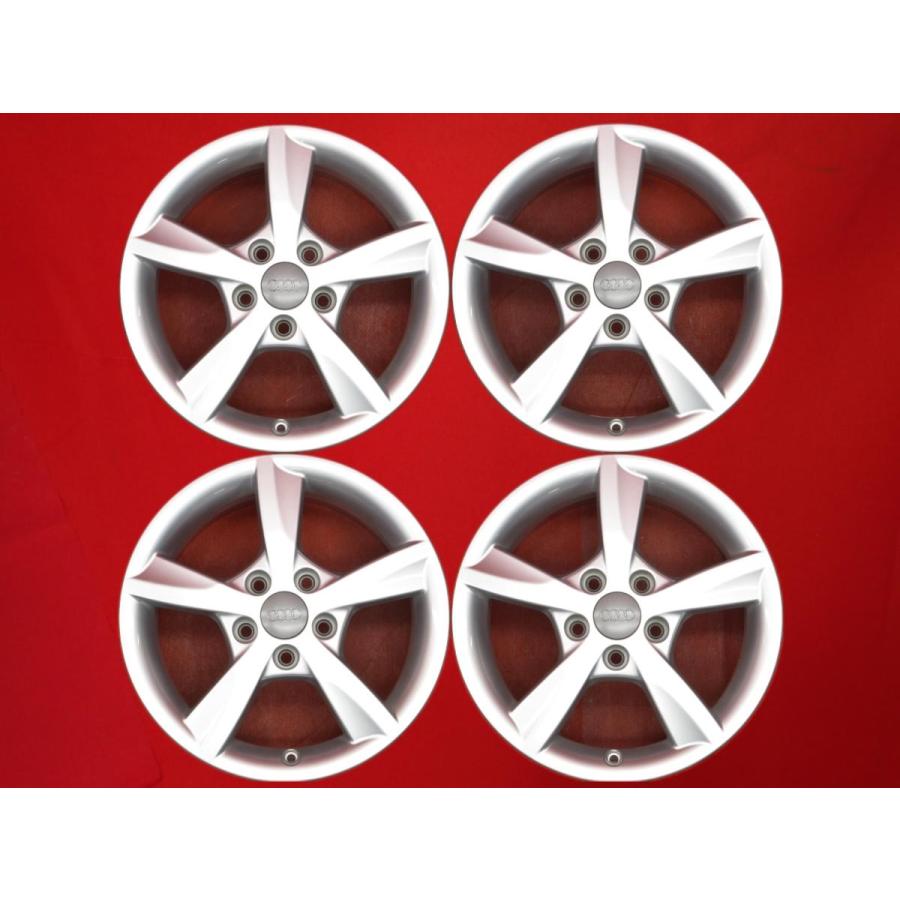 AUDI アウディ A3 8V 純正 16インチ ホイール 4本 6J-16 PCD112 AUDI アウディ A3 8V 純正 16インチ ホイール 4本 6J-16 PCD112