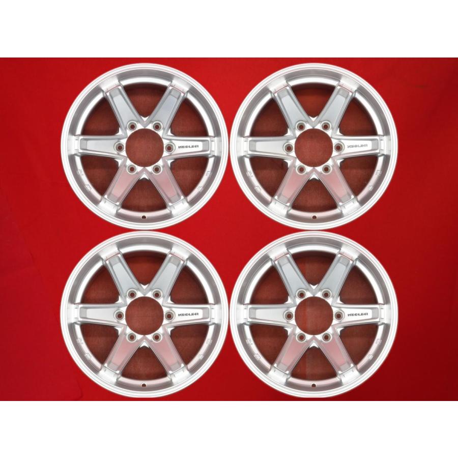 WEDS KEELER 16インチ×7J 139.7 6穴 +5 ハブ108