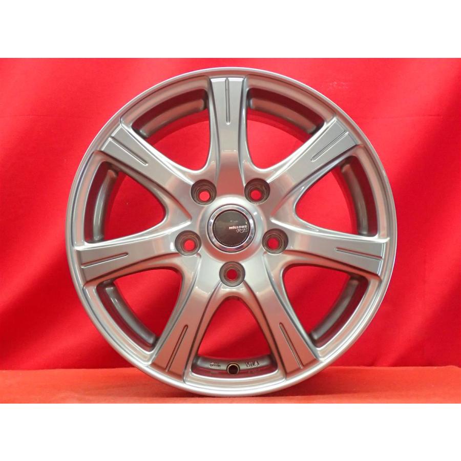 ヨコハマ ミルース アルミホイール 15 6J +53 5穴 114.3 ヨコハマ Millous アルミホイール 15 6j +53 シルバーメタリック