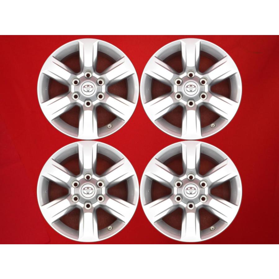 ランドクルーザープラド150系純正ホイール4本セット