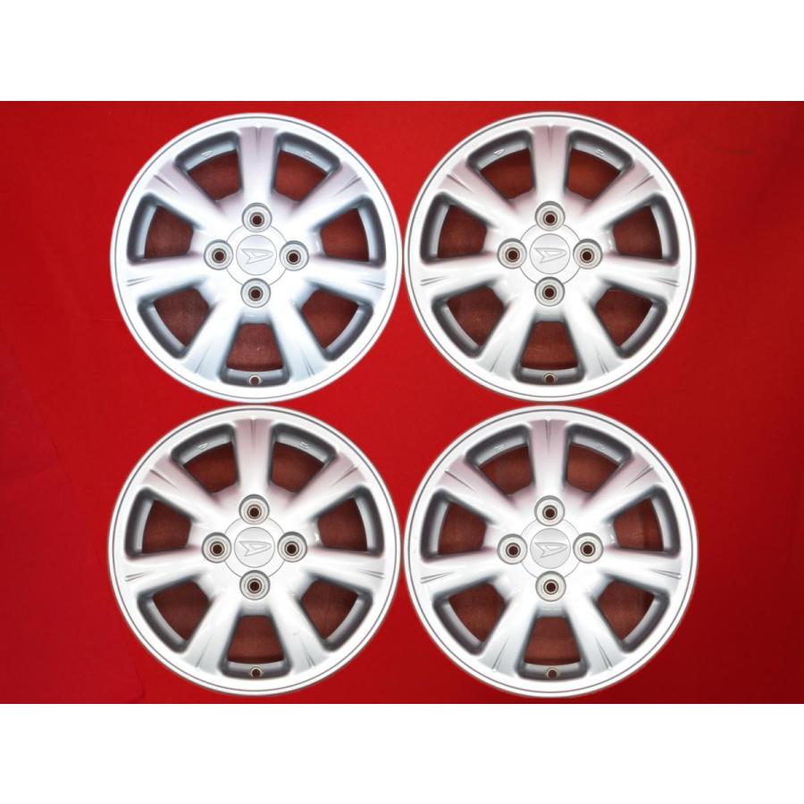 DAIHATSU ダイハツ 純正 7スポーク ホイール 4本 4.5J-14 PCD100 4穴 + 