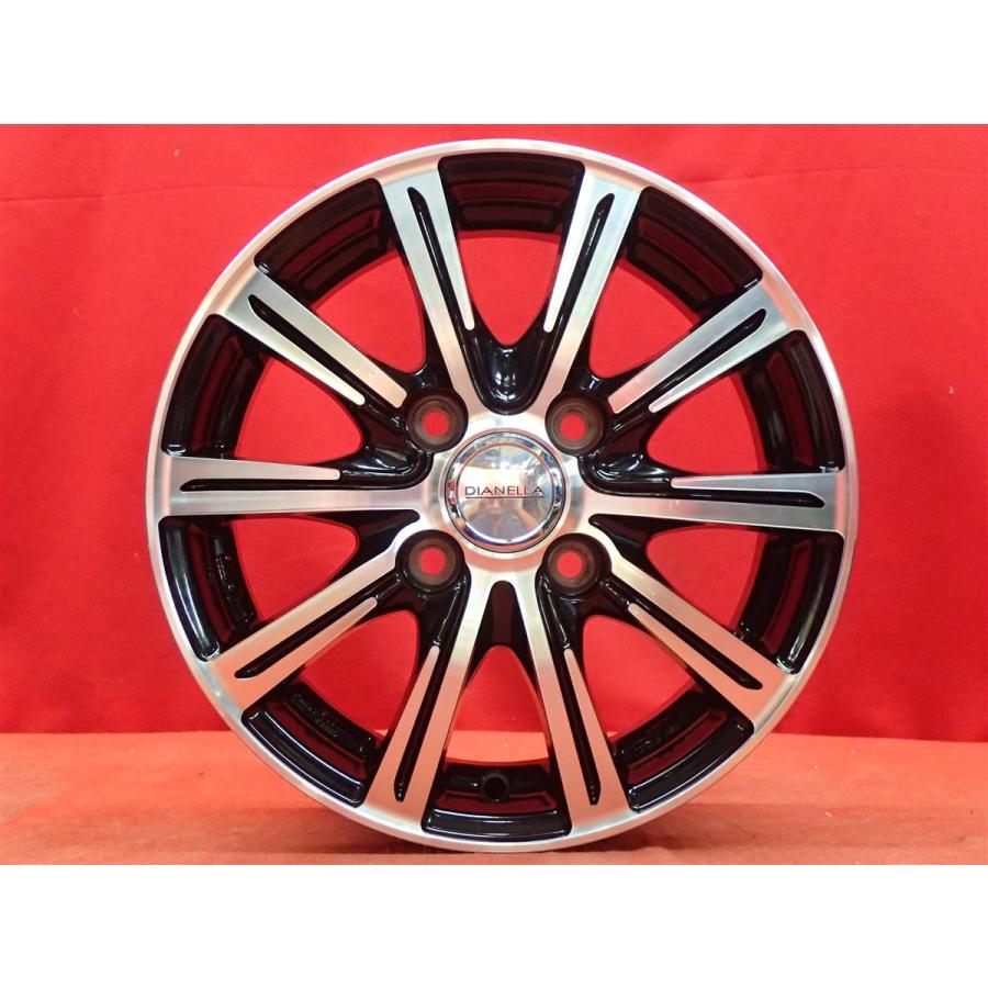 DIANELLA ディアネラ R10 アール10 社外 ホイール 4本 4J-13 PCD100 4 