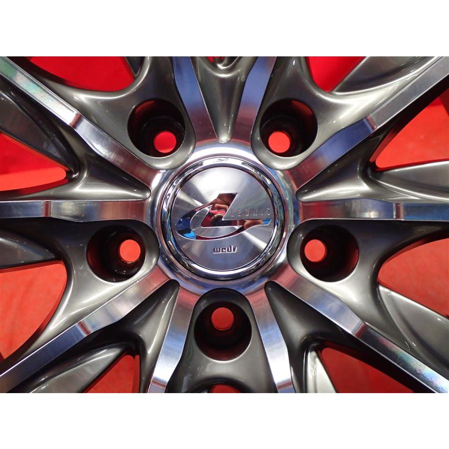 WEDS ウェッズ LEONIS レオニス SL 社外 中古ホイール 4本 7J 17インチ 