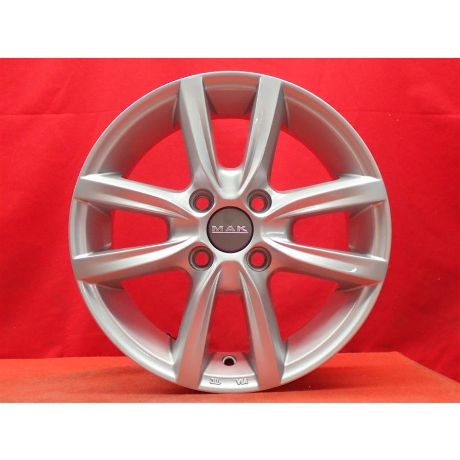 MAK マック SACHSEN ザクセン 4Wスポーク 社外 中古ホイール 4本 5J 