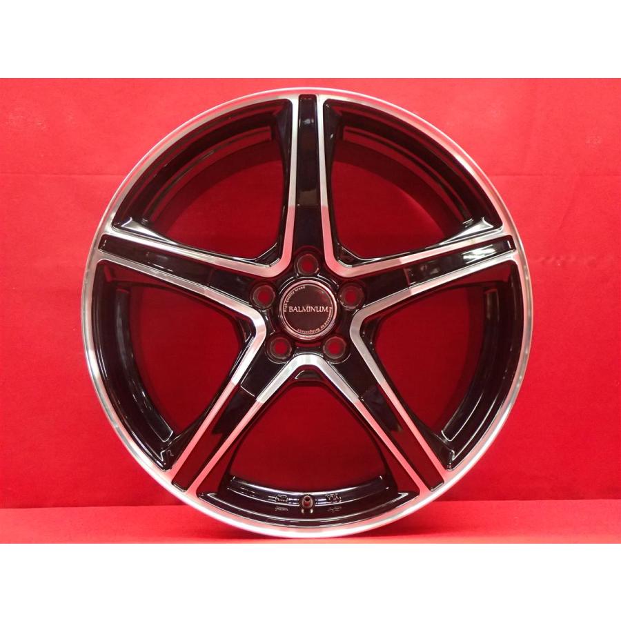 バルミナ BALMINUM VR5 社外 中古ホイール 4本 7J 17インチ 