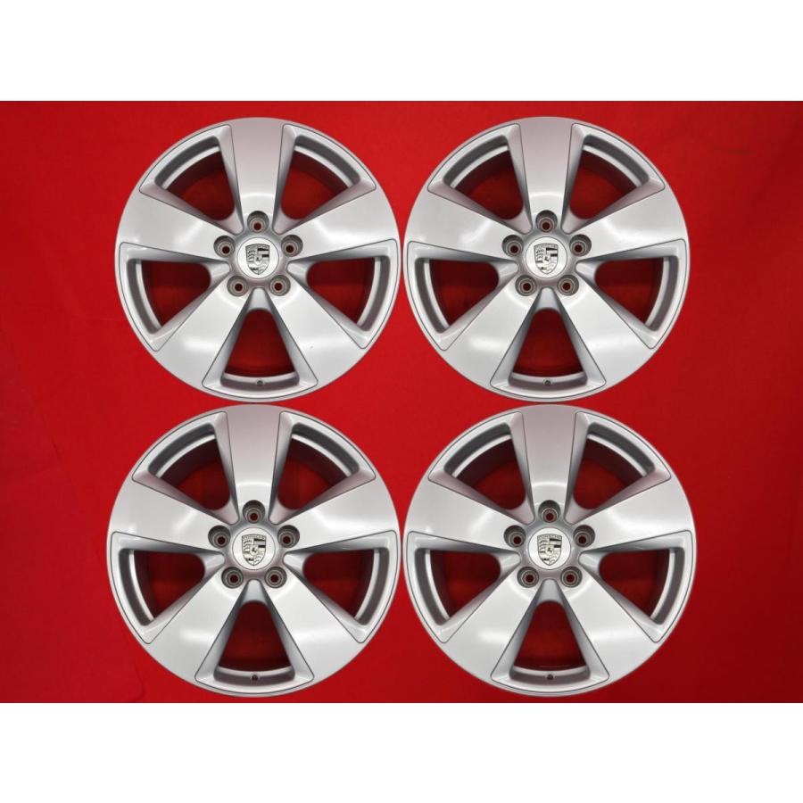 19インチ アルミホイール PCD130 ポルシェ PORSCHE ポルシェ カイエン 純正 5本スポーク 8.5/9.5J 19インチ