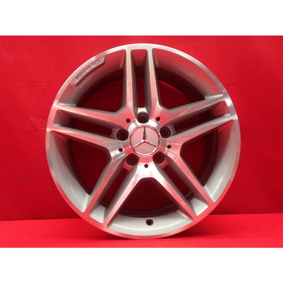 メルセデスベンツ Cクラス W204 AMG 純正 中古ホイール 4本 7.5/8.5J 