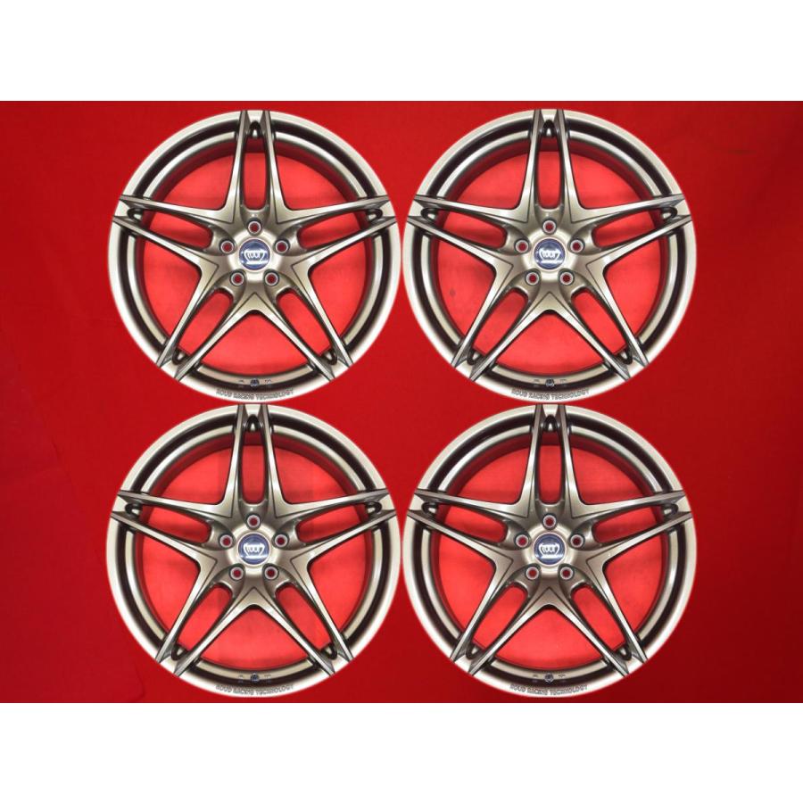 ROUD ラウド R-MF1 中古ホイール 4本 8.5J 20インチ PCD114.3 5穴 +35