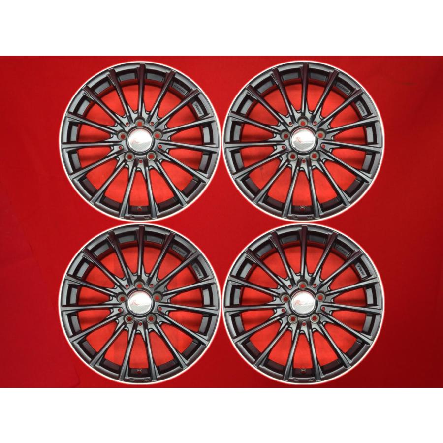 EUROTECH ユーロテック Rスポーツ 中古ホイール 4本 7J 17インチ 