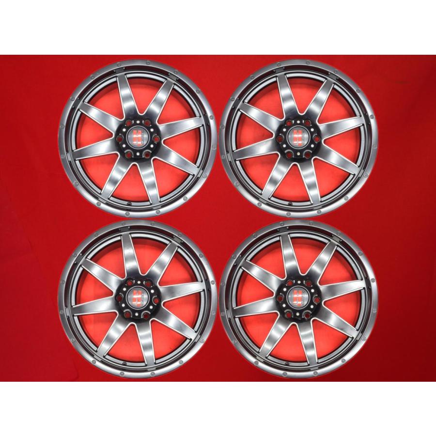 HAVOK H112 中古ホイール 4本 9J 20インチ PCD139.7 6穴 +12 HAVOK H112 中古ホイール 4本 9J 20インチ PCD139.7 6穴 +12