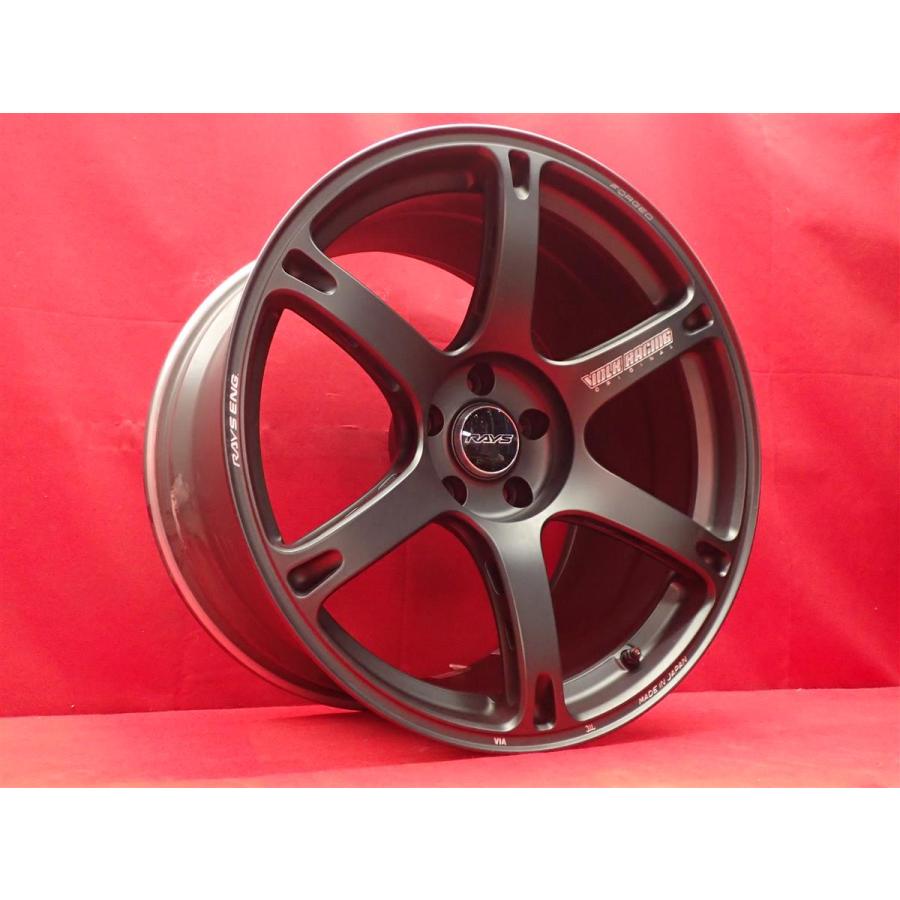 RAYS レイズ 鍛造 軽量 VOLK RACING ボルクレーシング TE037 6061 中古ホイール 4本 9.5/10.5J 19インチ PCD114.3 5穴 +22 ハブ73 aa19｜taiheishopping｜03