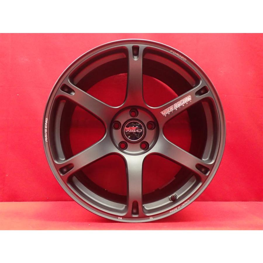 RAYS レイズ 鍛造 軽量 VOLK RACING ボルクレーシング TE037 6061 中古ホイール 4本 9.5/10.5J 19インチ PCD114.3 5穴 +22 ハブ73 aa19｜taiheishopping｜08