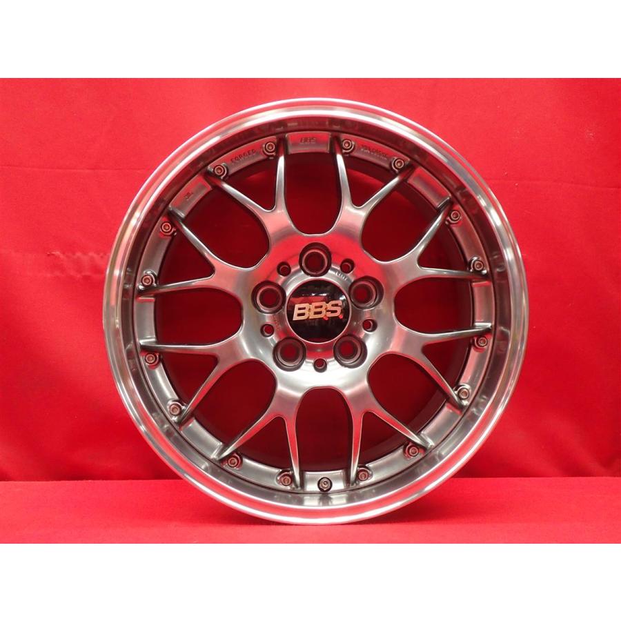 鍛造 軽量 BBS RS-GT RS933H 中古ホイール 4本 7J 17インチ 鍛造 軽量 BBS RS-GT RS933H 中古ホイール 4本 7J 17インチ