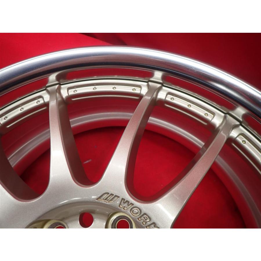 WORK ワーク XSA 戦 イクサ 02C 中古ホイール 4本 7.5J 18インチ WORK ワーク XSA 戦 イクサ 02C 中古ホイール 4本 7.5J 18インチ