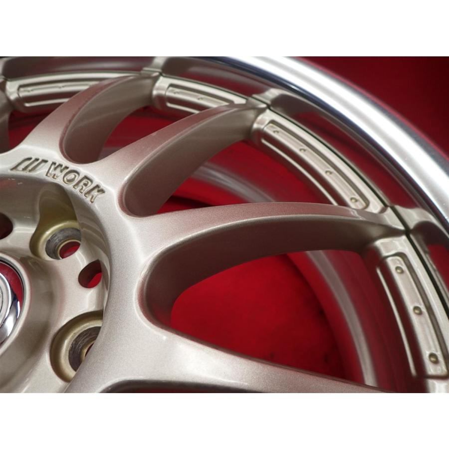 WORK ワーク XSA 戦 イクサ 02C 中古ホイール 4本 7.5J 18インチ WORK ワーク XSA 戦 イクサ 02C 中古ホイール 4本 7.5J 18インチ