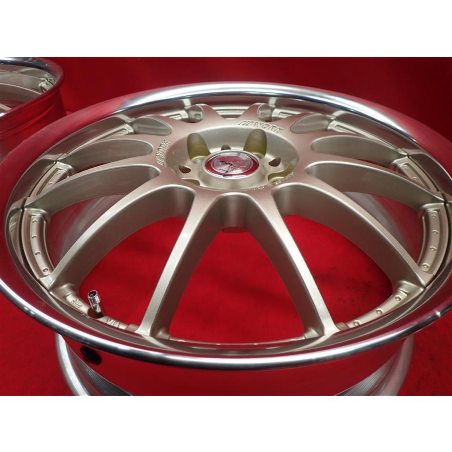 WORK ワーク XSA 戦 イクサ 02C 中古ホイール 4本 7.5J 18インチ WORK ワーク XSA 戦 イクサ 02C 中古ホイール 4本 7.5J 18インチ