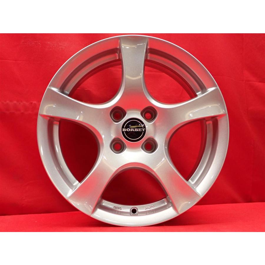 新品未使用品 TAS BORBET ボルベット typeF ホイール 4本 6.5J 新品未使用品 TAS BORBET ボルベット typeF ホイール 4本 6.5J