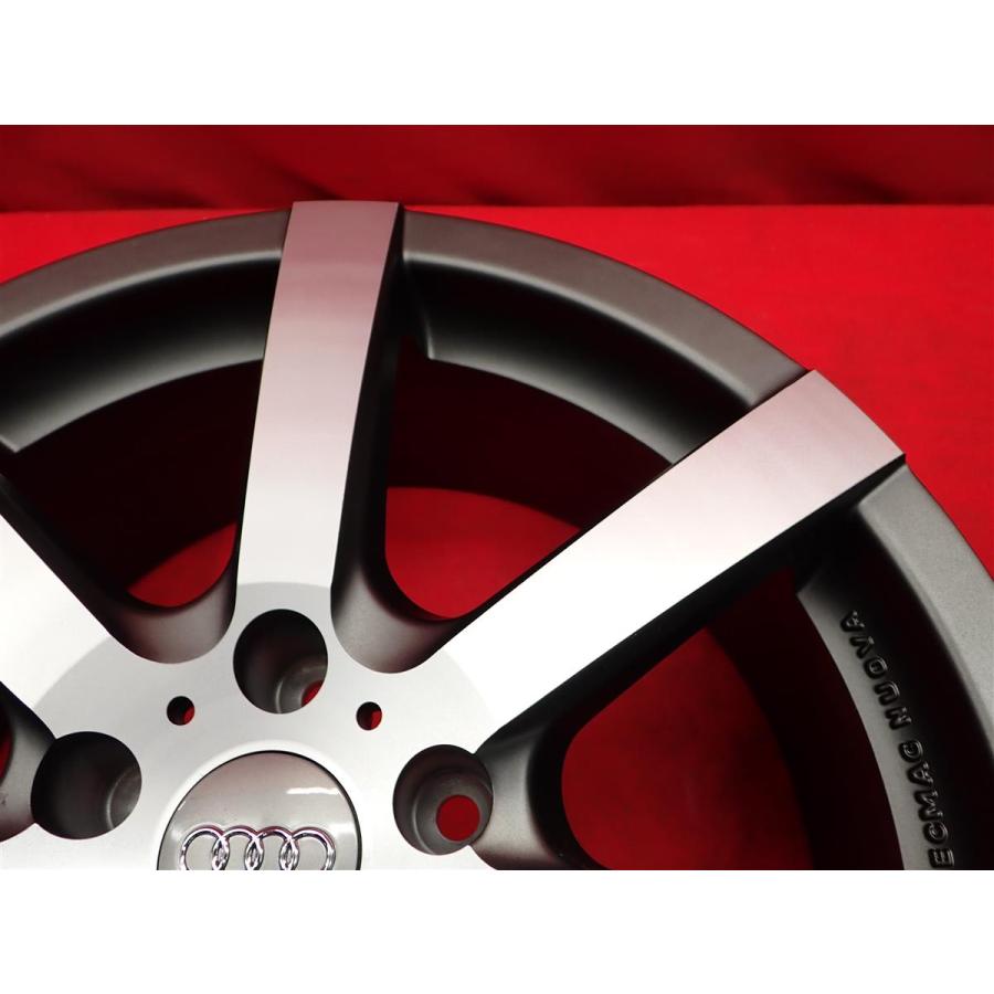 TECMAG SETTE 中古ホイール 4本 7.5J 17インチ PCD112 5穴 +35 TECMAG SETTE 中古ホイール 4本 7.5J 17インチ PCD112 5穴 +35