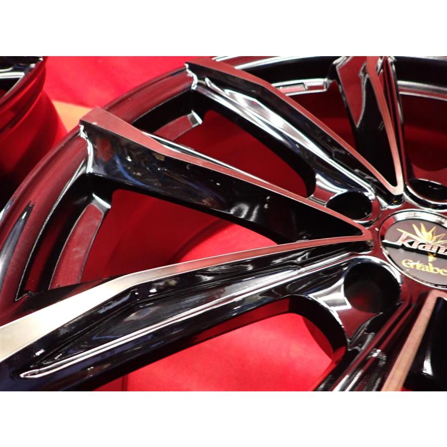 WEDS KRANZE クレンツェ Graben 680EVO 中古ホイール 4本 8.5/9.5J 20