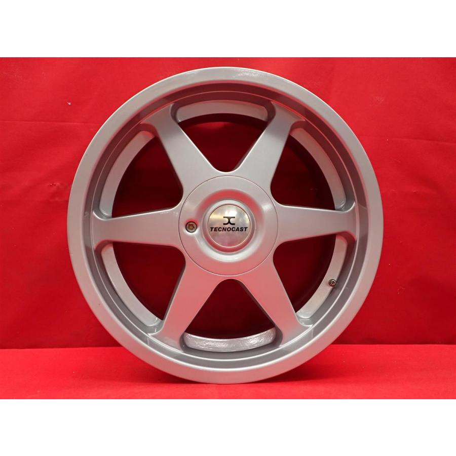 TECNOCAST テクノキャスト TC-202 中古ホイール 4本 7/8J 17インチ
