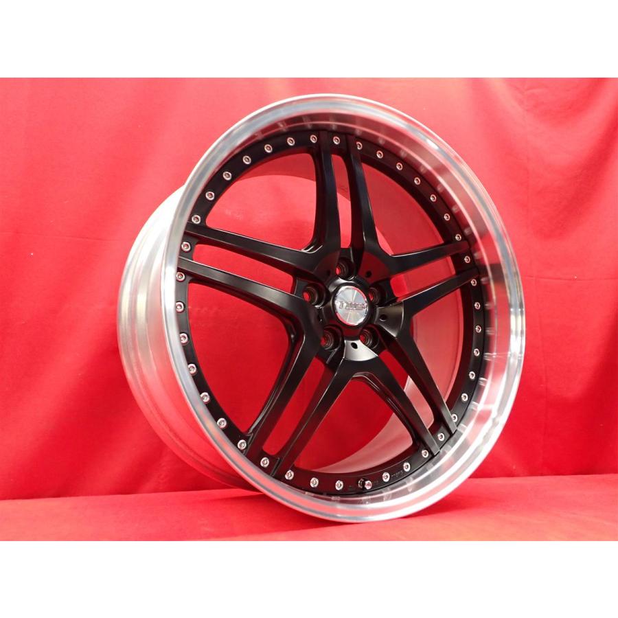 鍛造 軽量 TWS EXlete エクスリート 105S 中古ホイール 4本 9/9.5J 21