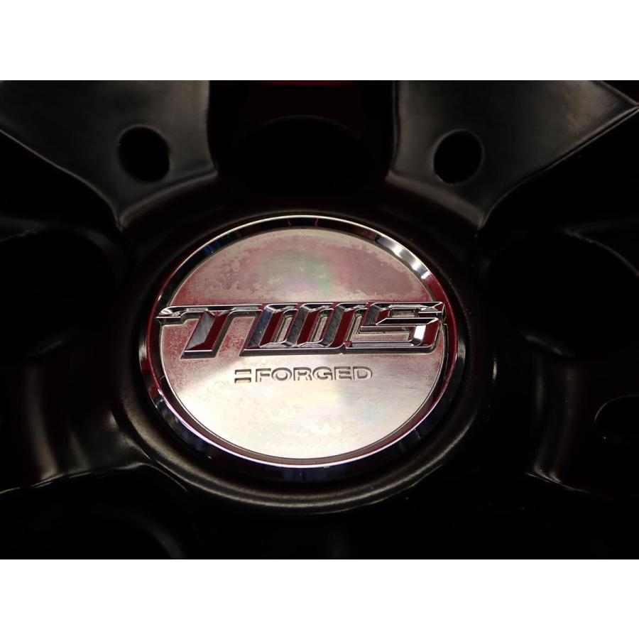 鍛造 軽量 TWS EXlete エクスリート 105S 中古ホイール 4本 9/9.5J 21