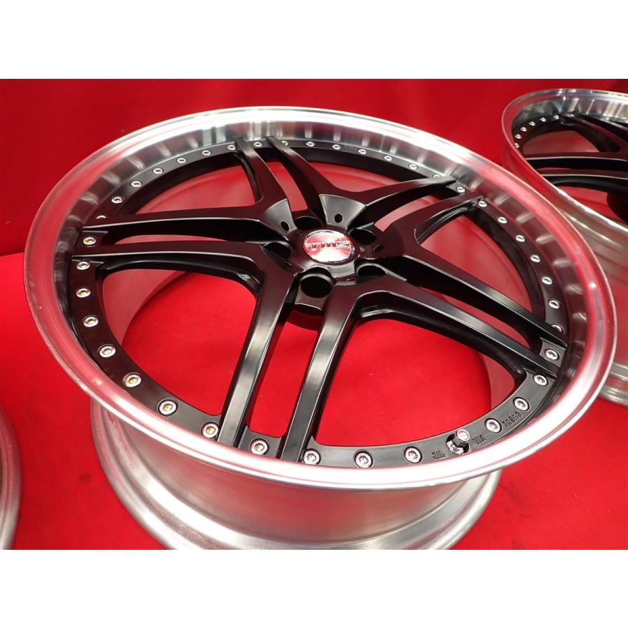 鍛造 軽量 TWS EXlete エクスリート 105S 中古ホイール 4本 9/9.5J 21