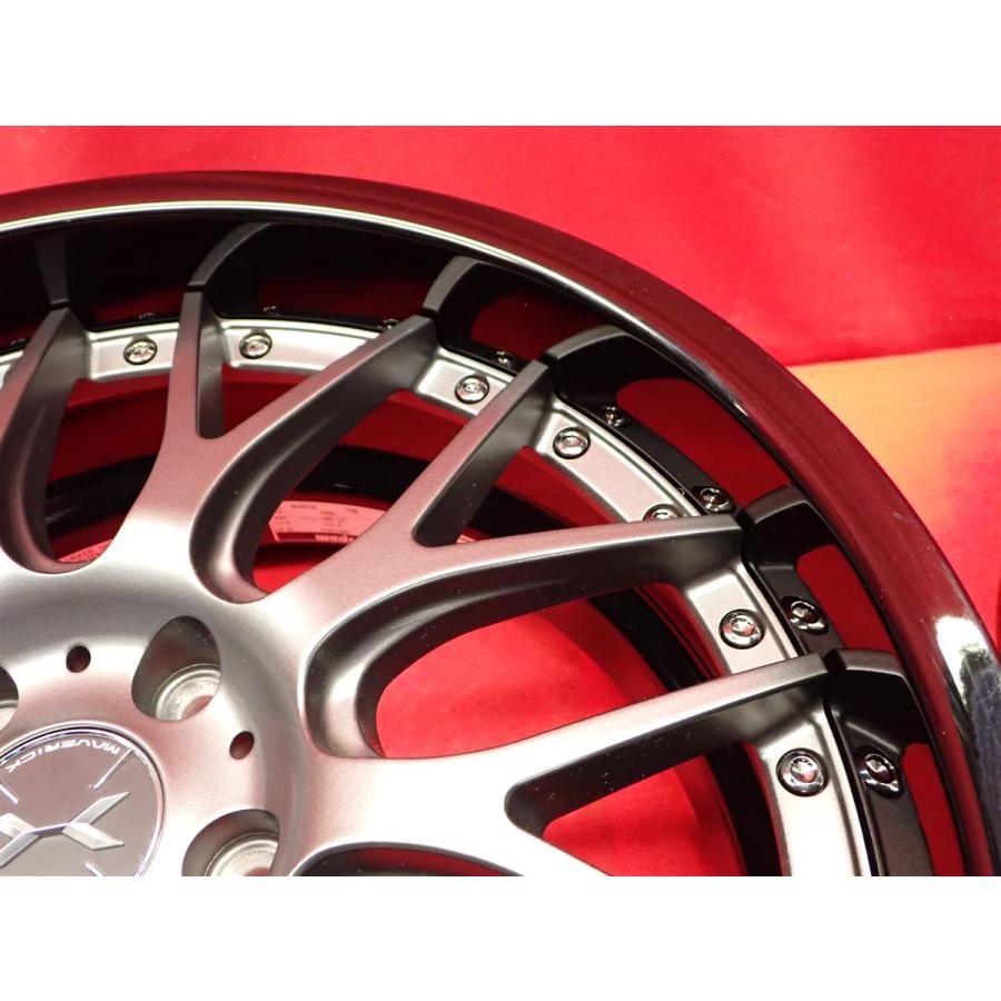 MAVE RICK マーベリック 709M 中古ホイール 4本 8/9J 19インチ MAVE RICK マーベリック 709M 中古ホイール 4本 8/9J 19インチ