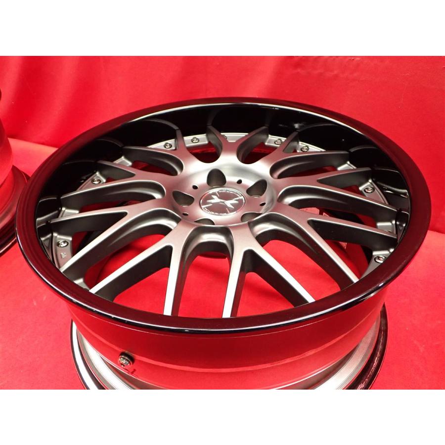MAVE RICK マーベリック 709M 中古ホイール 4本 8/9J 19インチ MAVE RICK マーベリック 709M 中古ホイール 4本 8/9J 19インチ