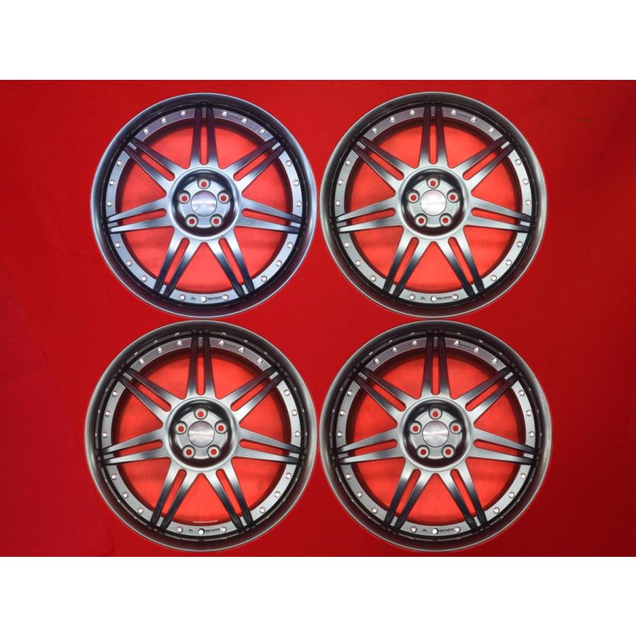 【受け渡し予定者決定】HYPER FORGED HF-102R 19インチ 4本セット HYPER FORGED ハイパー フォージド HF102R 中古ホイール 4本 8/9J 19