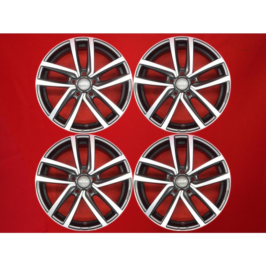 MAK マック DRESDEN ドレスデン 中古ホイール 4本 7J 17インチ 