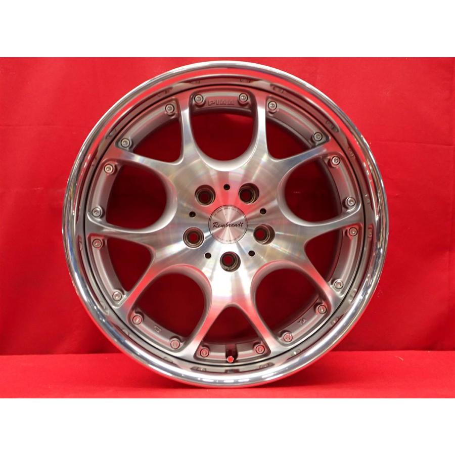 PIAA ピア FR-I 中古ホイール 4本 8J 18インチ PCD114.3 5穴 +48 PIAA ピア FR-I 中古ホイール 4本 8J 18インチ PCD114.3 5穴 +48