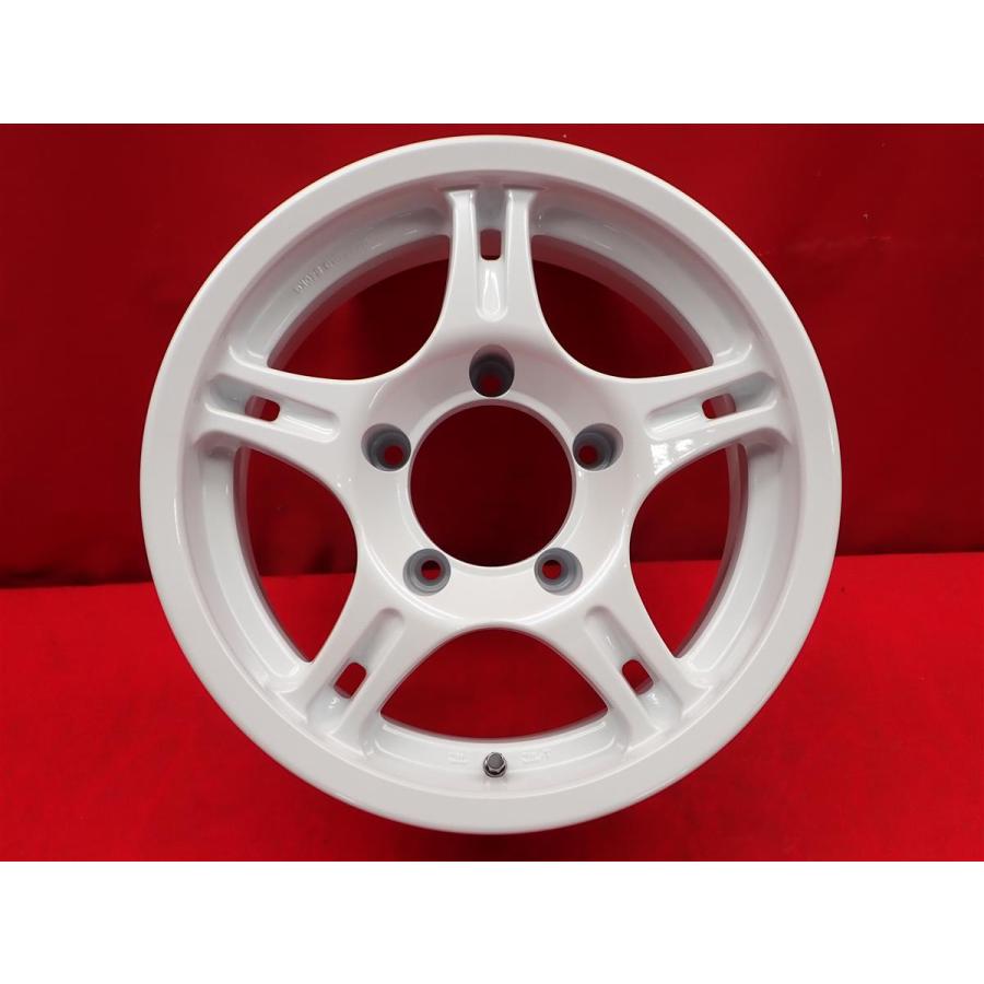 CASTEC レボルバー R5 中古ホイール 4本 6J 15インチ PCD139.7 5穴 ±0
