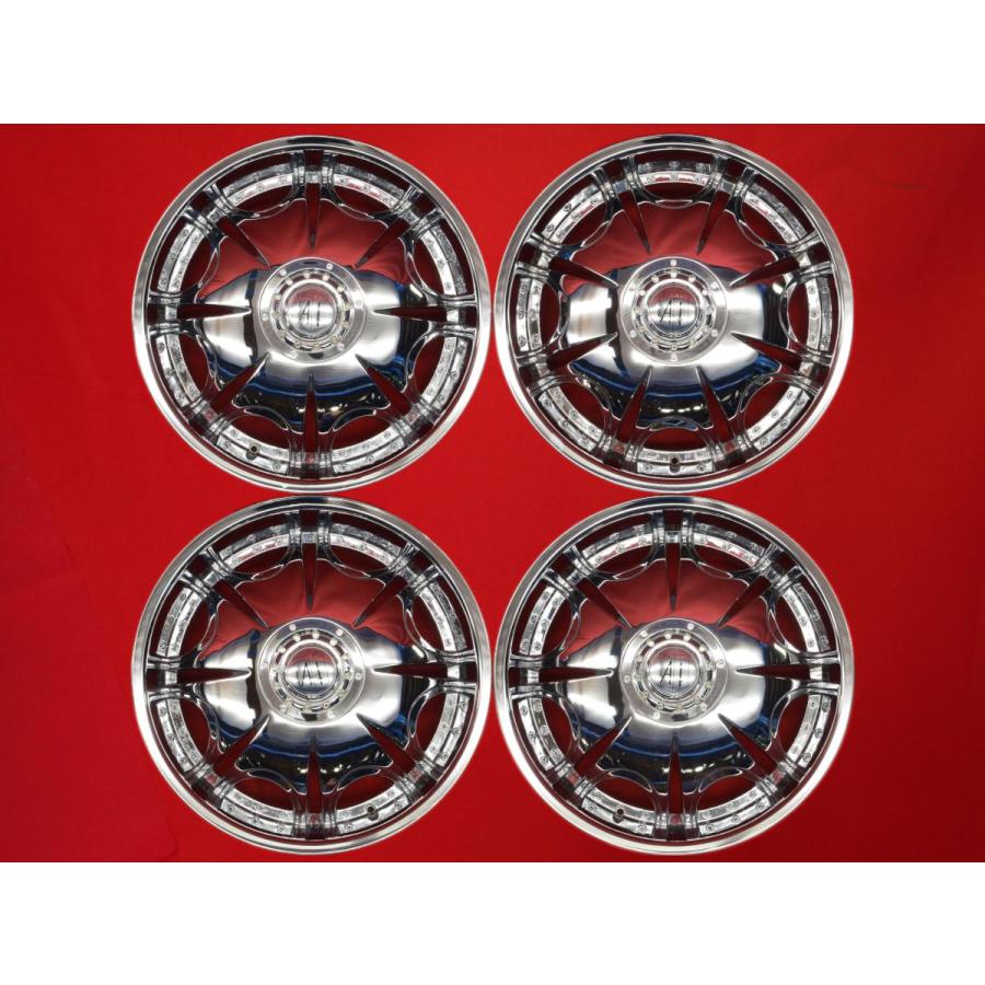 ANHELO CORAZON アネーロ コラソン ドレイア 中古ホイール 4本 ANHELO CORAZON アネーロ コラソン ドレイア 中古ホイール 4本