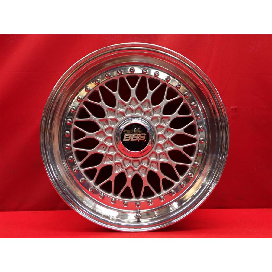 鍛造 軽量 BBS RS RS320 RS321 中古ホイール 4本 8/9J 17インチ PCD114 