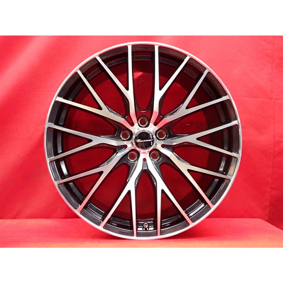 Precious HM-1 中古ホイール 4本 8.5J 20インチ PCD114.3 5穴 +35 ハブ
