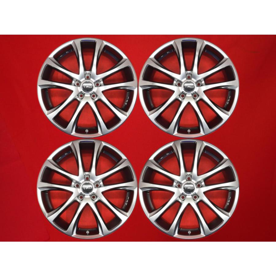 TRD 18インチ 8J 5穴 114.3 +44 アルミホイール 4本　エスティマ等に！ TRD 18インチ 8J 5穴 114.3 +44 アルミホイール 4本 エスティマ等に！
