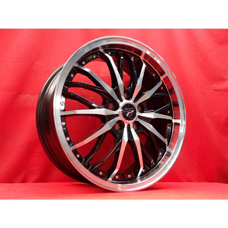 Precious HM-3 中古ホイール 4本 7J 18インチ PCD114.3 5穴 +55 ハブ73 