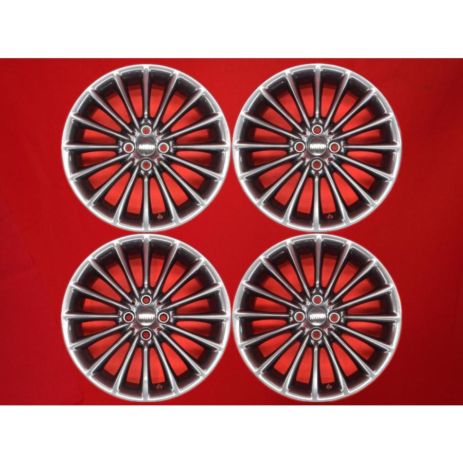 MINI ミニ 純正 マルチスポークR108 中古ホイール 4本 7J 17 MINI ミニ 純正 マルチスポークR108 中古ホイール 4本 7J 17