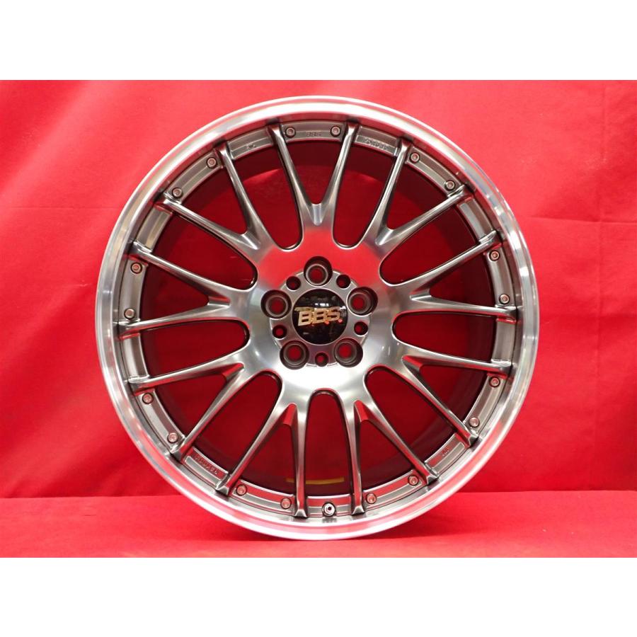 鍛造 軽量 BBS RS-N RS1004 RS1012 中古ホイール 4本 8.5/9.5J 20インチ PCD114.3 5穴 +43 ...