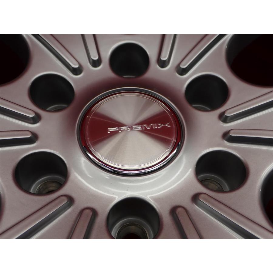 PREMIX プレミックス 飛車 ヒシャ 中古ホイール 4本 8J 17インチ 