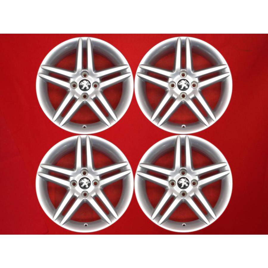 PEUGEOT プジョー 308CC Griffe グリフ 純正 中古ホイール 4本 7.5J 17 