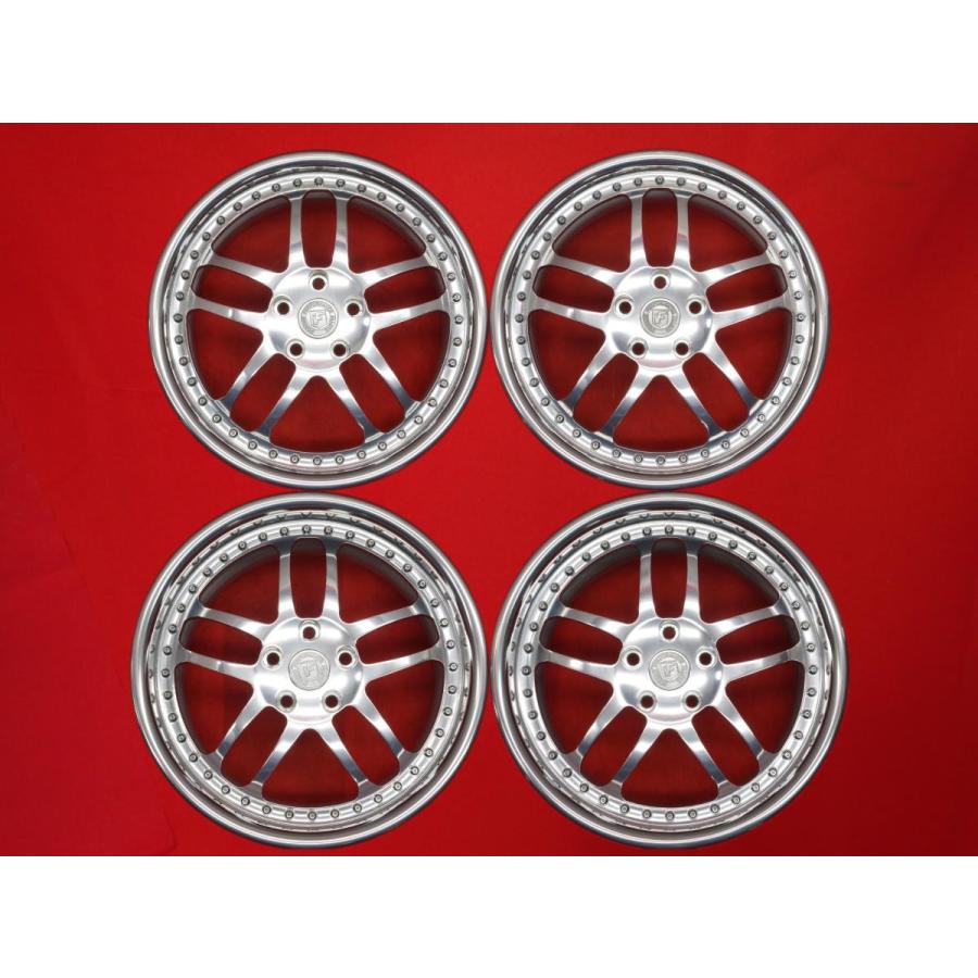 IFORGED PERFORMANCE ALLOYS アイフォージド 社外ホイール 18インチ 4本 8J/9J5HPCD114.3約+40 希少 深リム アメ鍛　(MHZ247MY) クレジットカード QRコード決済可能 鍛造 軽量 IFORGED アイフォージ Evolution 中古ホイール 4本 8/10J 19