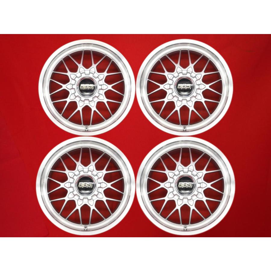 鍛造 軽量 BBS RGII RG136 RG137 中古ホイール 4本 8/9J 17 鍛造 軽量 BBS RGII RG136 RG137 中古ホイール 4本 8/9J 17
