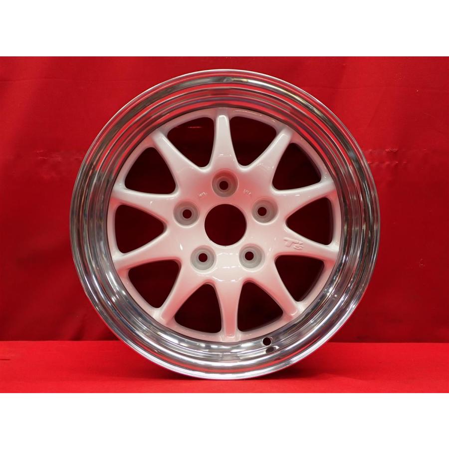 【スピード発送 Tさん専用アルミホイール スタッドレス 4本セット T'S レーシング 中古ホイール 4本 7/7.5J 15インチ PCD114.3 5穴 +40/+